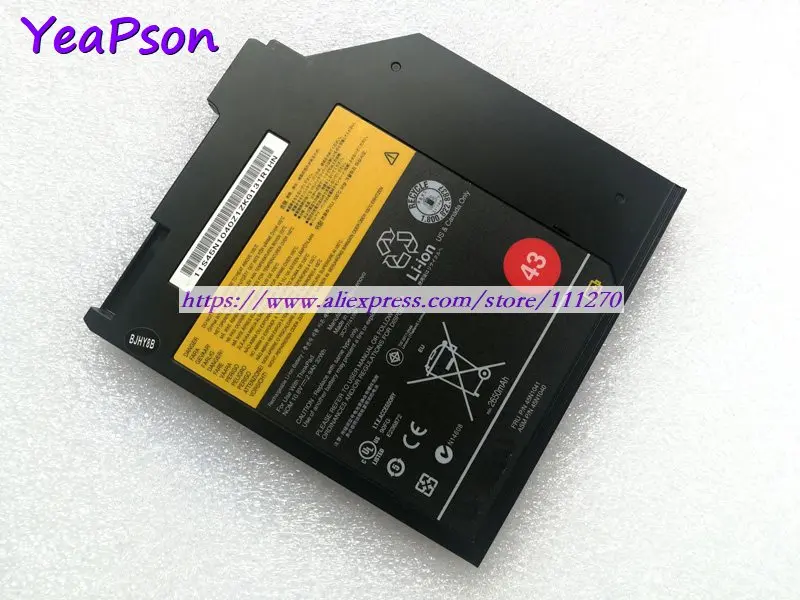 Yeapson 10.8V 2900mAh Genuine 45N1040 45N1041 51J0508 Laptop Battery For Lenovo Thinkpad T430S W530 L530 L430 | Компьютеры и офис