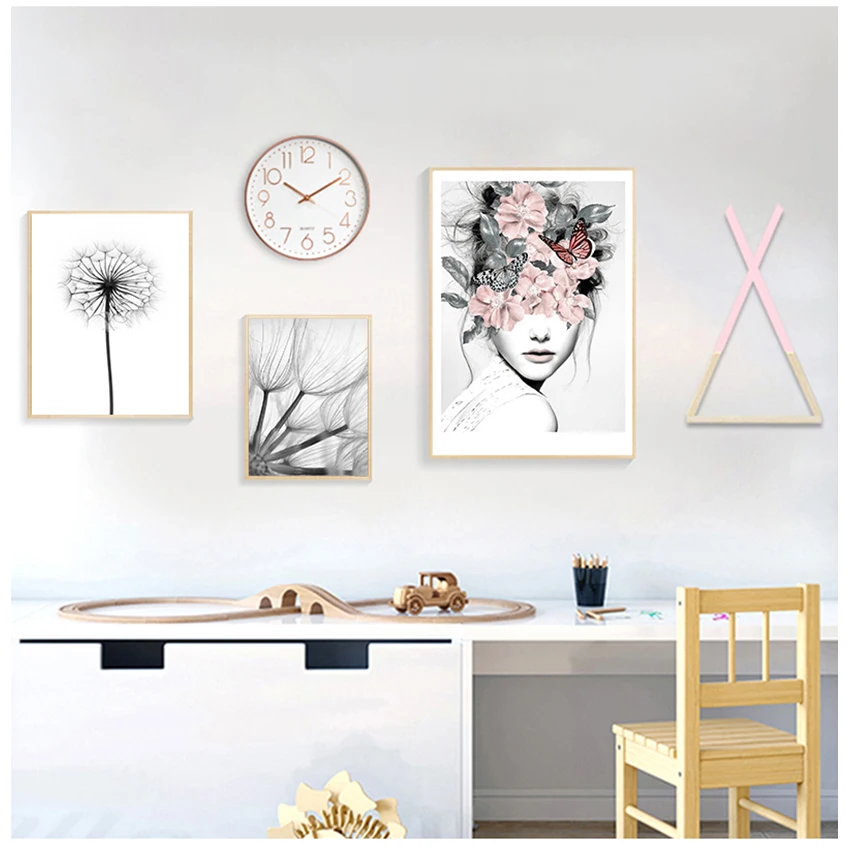 Художественный модульный постер на холсте фон для кровати домашние декоративные