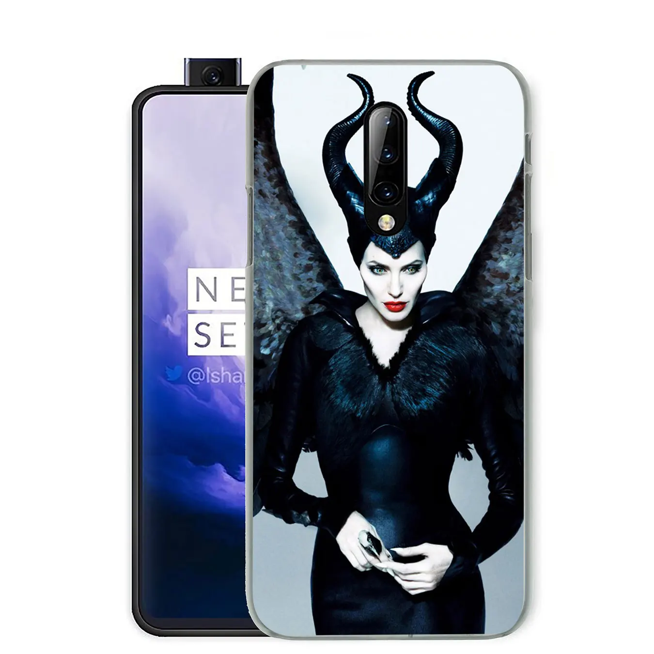 Жесткий пластиковый чехол для сотового телефона The witch maleficent Oneplus 7 7T Pro 6 6T 5 5T 7Pro One