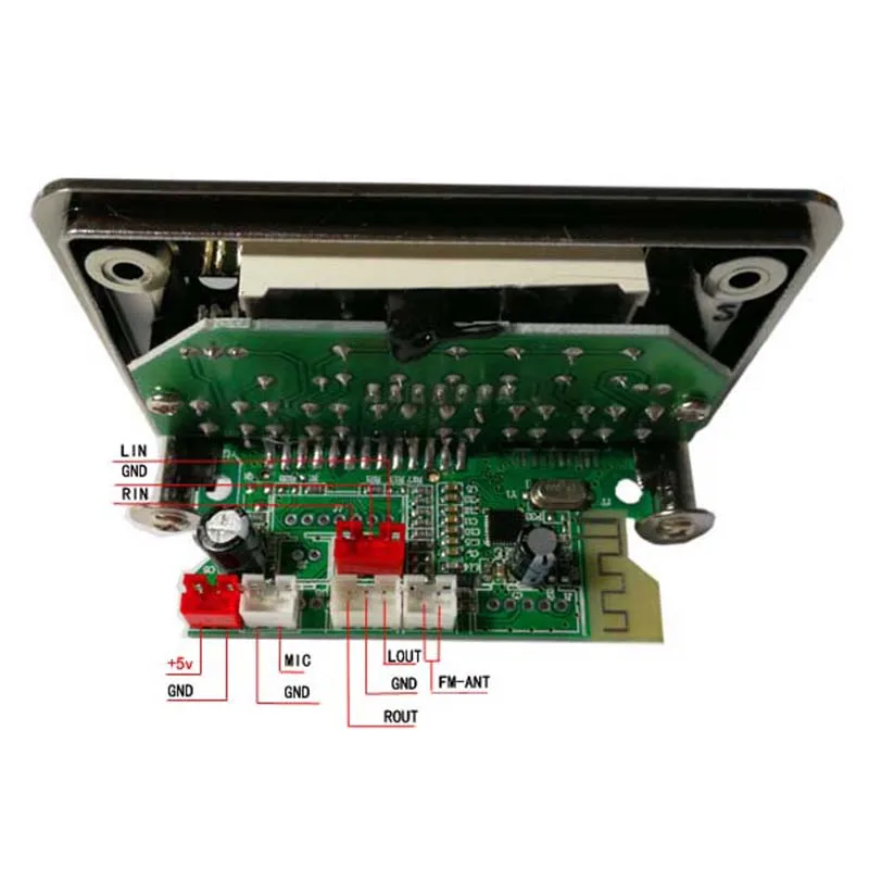3 7-5 в USB FM Aux Радио MP3 плеер встроенный автомобильный Громкая связь Bluetooth декодер