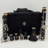new mfc professional bb clarinet b16 bakelite clarinets nickel silver key musical instruments case mouthpiece reeds