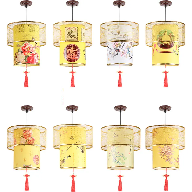 

Chinese style lantern chandelier restaurant tea house aisle living room corridor decoration light holiday atmosphere LED