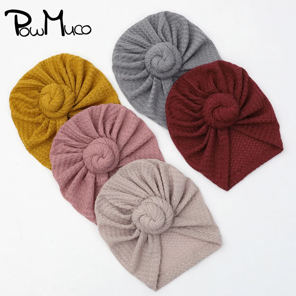 

Шапка-ушанка для девочек, однотонная, вязаная, 18 х19 см