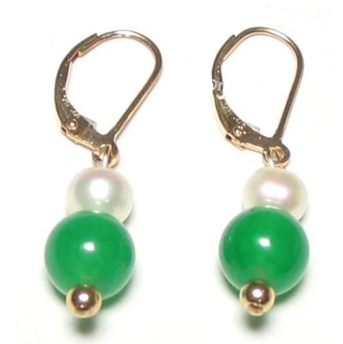 Новые стильные любимые жемчужные серьги из натурального жемчуга 6-8 мм с белым