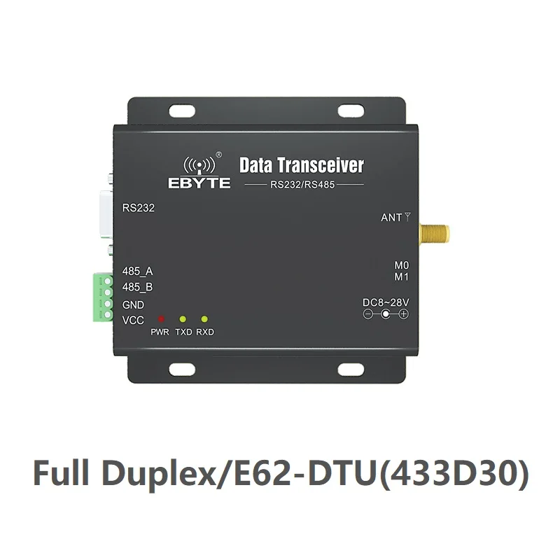 

E62-DTU-433D30 Full Duplex Frequency Hopping RS232 RS485 433mhz 1W IoT uhf Wireless Transceiver Module 433M Transmitter Receiver