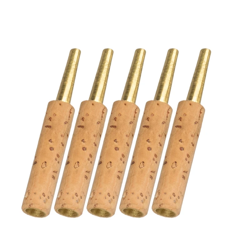 

10Pcs/ Pack Oboe Reeds Staple Tubes Parts 47mm Oboe Replacement Accessories