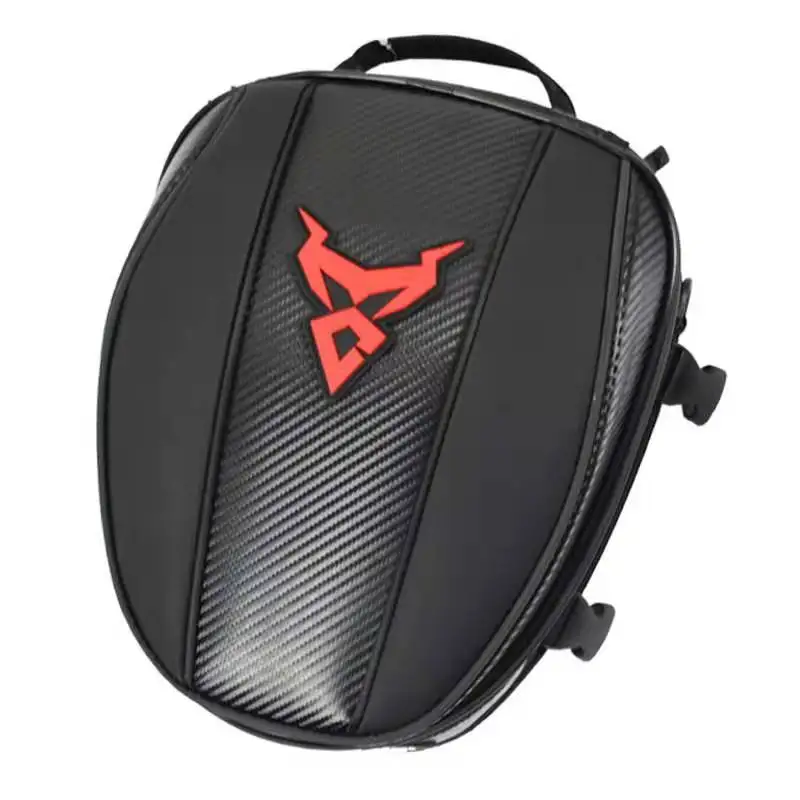 Black red C Moto rcycle водонепроницаемый гоночный Мото шлем Дорожные сумки чемодан сумки с рюкзак велосипедиста Хвост сумка мужские мото rbike сумки - Название цвета: Black red C