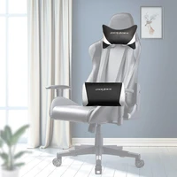 leather lumbar support cushion car back massage pillow headrest for car seat gaming chair waist support pillows