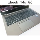 Защитный чехол для клавиатуры HP zbook 14u g5 Elitebook 745 840 G5 G6 14 размер 15U G5 G6 15,6 дюйма, невидимый мягкий прозрачный ТПУ