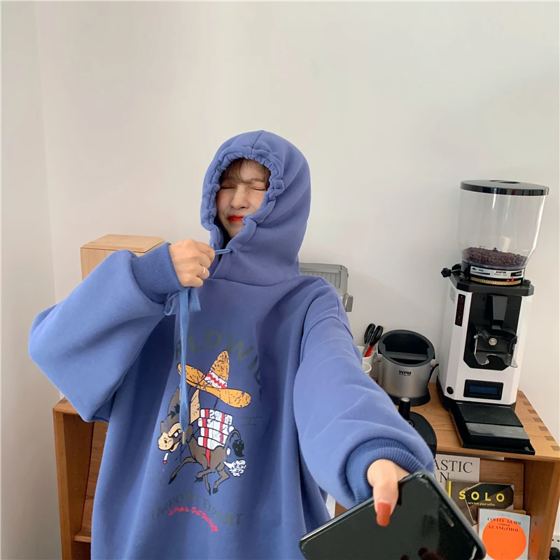 

Pink Black 2020 Spring Autumn Pullovers Sweatshirts Female Women Oversized Sweatshirt Long Puff Sleeve Hoodies for Ladies White