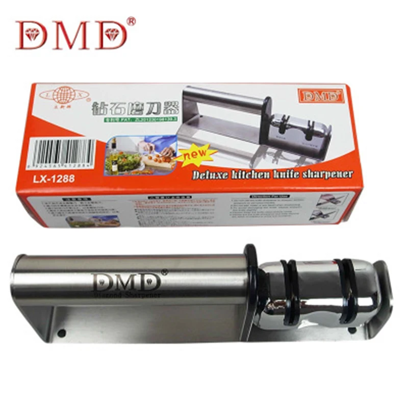 DMD нержавеющая сталь Ручка грубая тонкая ручка 2 этап точилка для ножей вложение