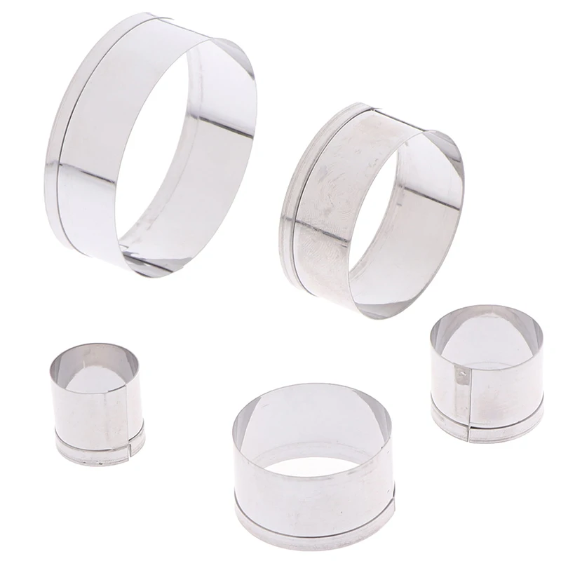 

5 шт./набор, ремешок для глины из нержавеющей стали