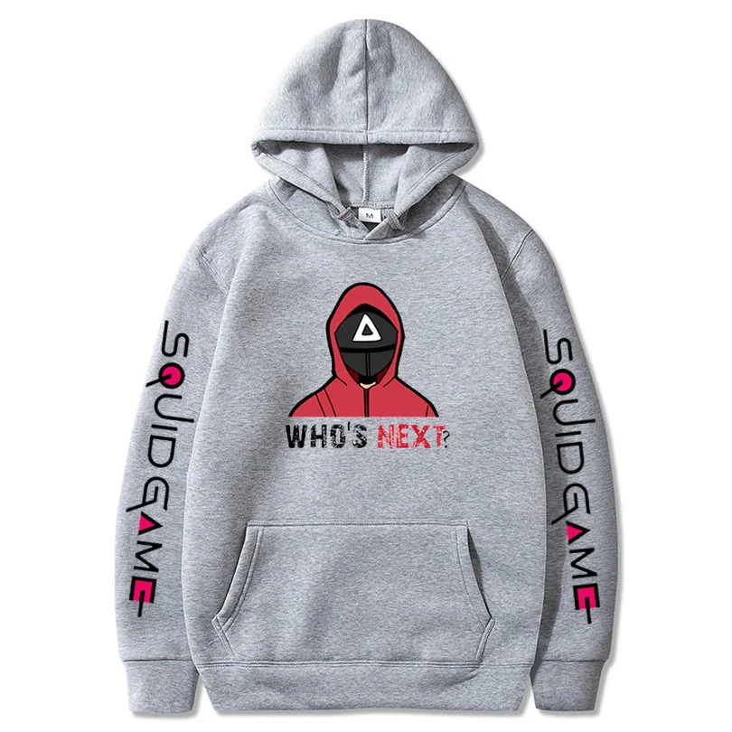 

New Fashion Squid Game Hoodie Men Women Streetwear Hip Hop Unisex Pullovers Harajuku Sweatshirt Autumn Boys Girls Black Outwear
