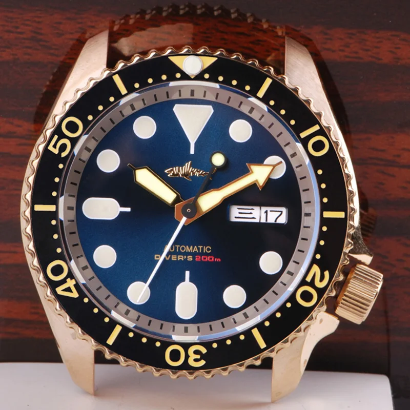 Мужские дайвинга наручные часы мужские автоматические HEIMDALLR роскошные брендовые