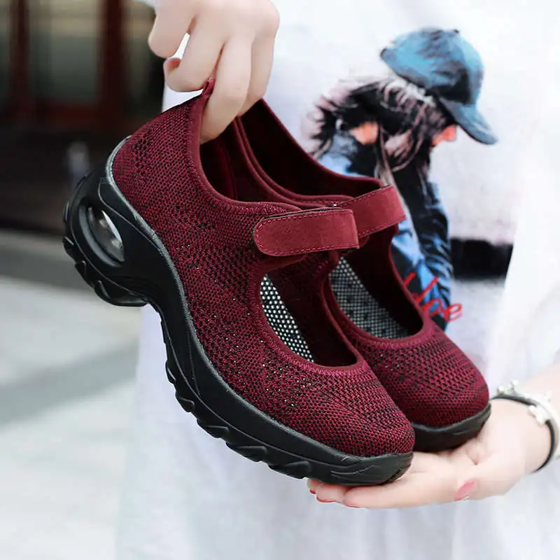

Thick Bottomed Fashion Sneakers Number 7.5 Women Sport Sneakers Glitter Women Running Shoes Women's High Sports Shoes Tennis