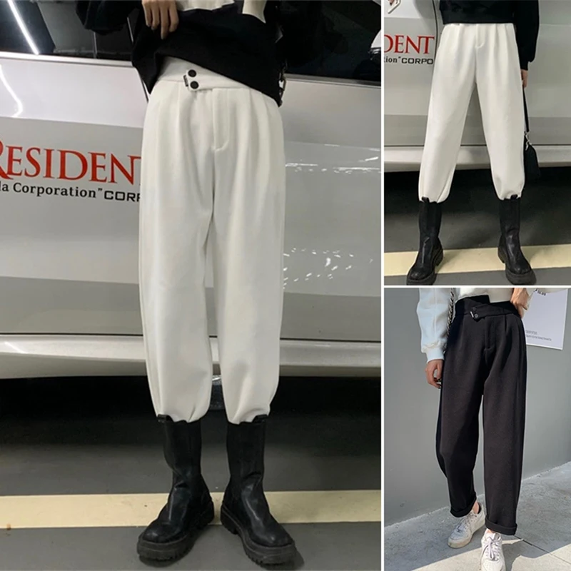

Women's Loose, Tall and Thin High-Waist Straight Casual Pants