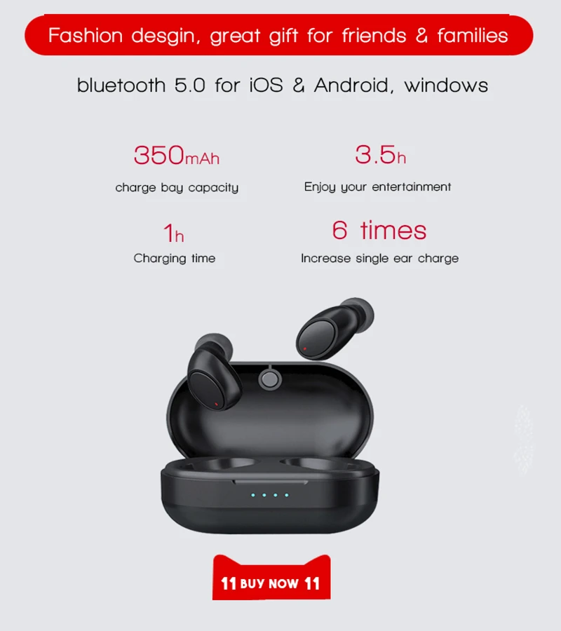 TWS игровая гарнитура для Airdots Pro беспроводные наушники Bluetooth наушники спортивные наушники для Xiaomi Note 7 8A Honor Umidigi F2