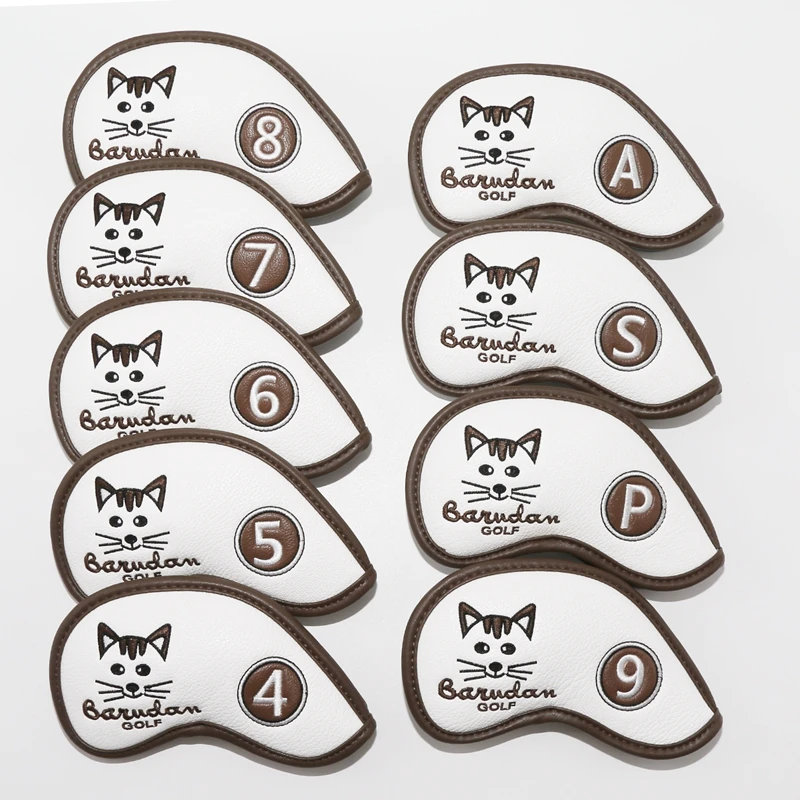 Клюшка для гольфа железная крышка головные уборы вырезанная кошка головка