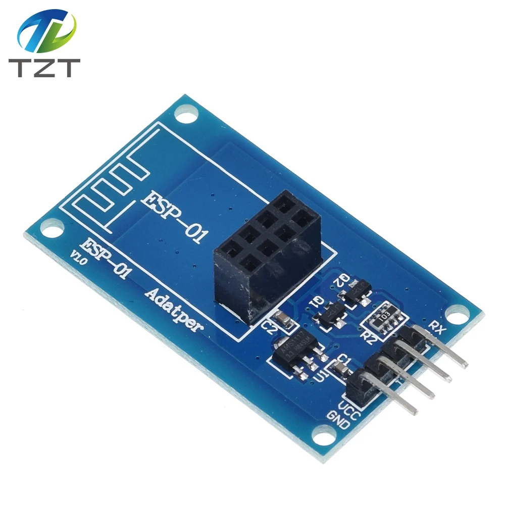 Завеса ESP8266 ESP 01 серийныйl wi fi Беспроводной модуль адаптера 3 V 5V Esp01 коммутационная