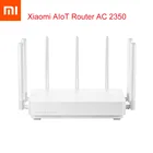 Маршрутизатор Xiaomi Mi AIoT AC2350, гигабитный 2183 Мбитс, 128 Мб, двухдиапазонный WiFi беспроводной маршрутизатор с 7 антеннами с высоким коэффициентом усиления