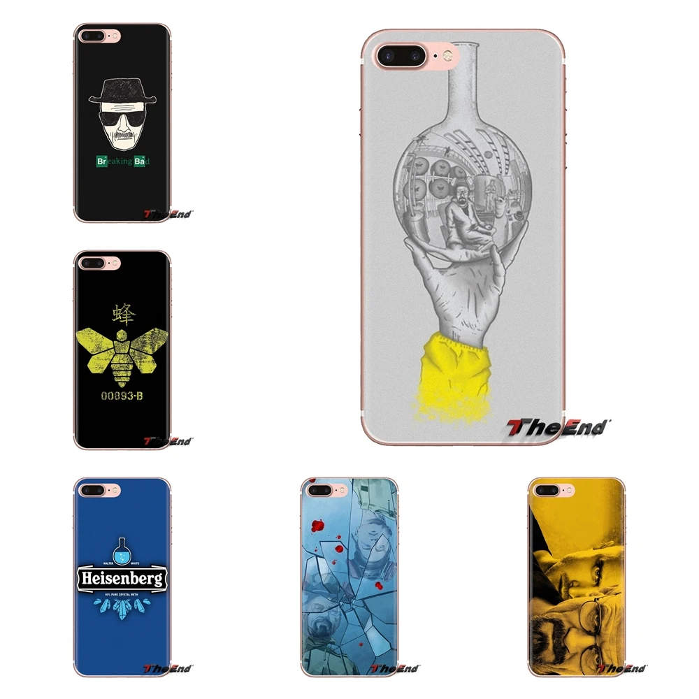 Мягкие чехлы с блестками breaking bad химических веществ для huawei G7 G8 P7 P8 P9 Lite Honor 4C 5X 5C 6X
