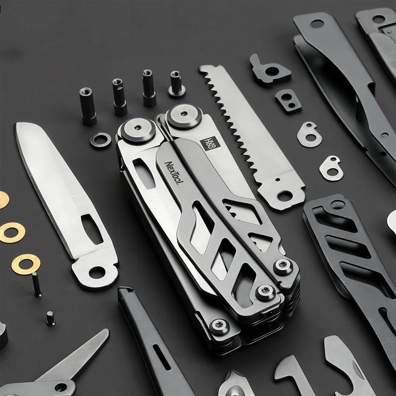 Оригинальный Многофункциональный складной нож Huohou открывалка для бутылок