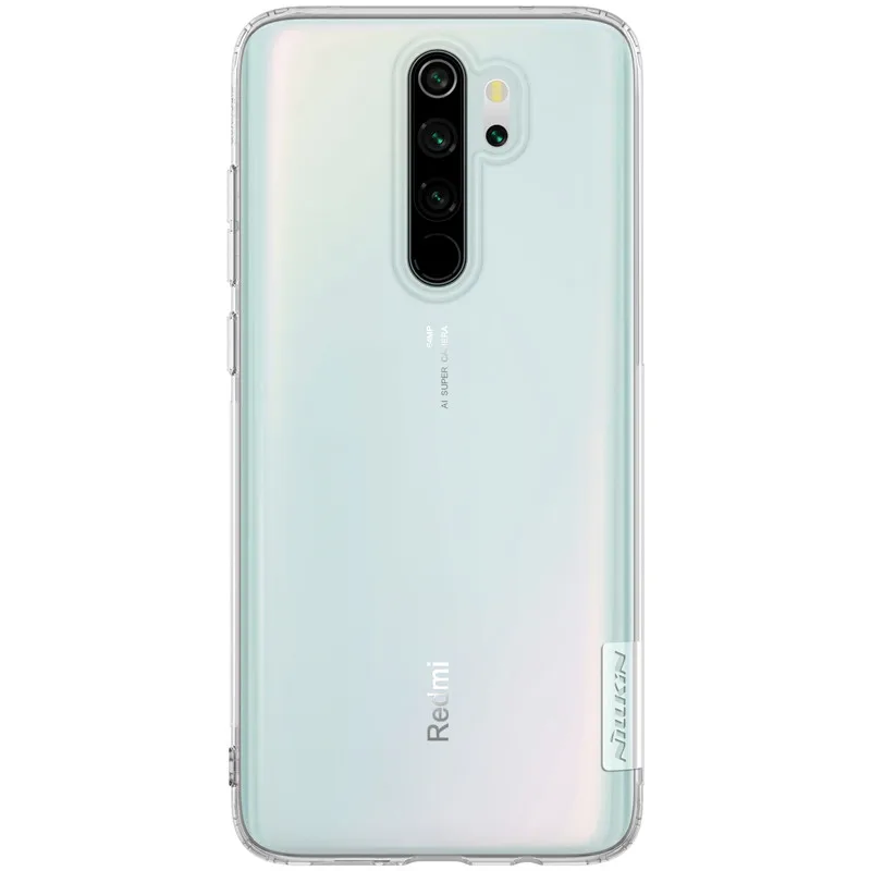 Прозрачный ТПУ чехол для Xiaomi Redmi Note 8 Pro Nillkin природа прозрачный мягкий кремний ТПУ защитный чехол для Redmi Note 8 Pro - Цвет: Прозрачный