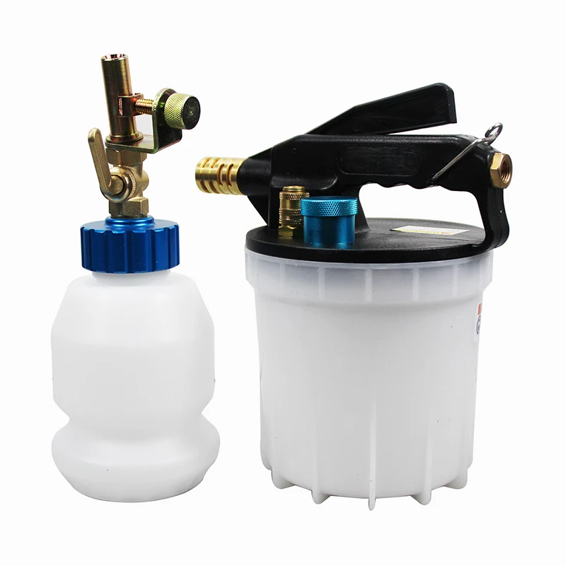 Pneumatic Brake Fluid Extractor &Automatic Refilled Bottle 2L Brake Oil & Fluid Extractor Pneumatic Brake Bleeder Tool Kit