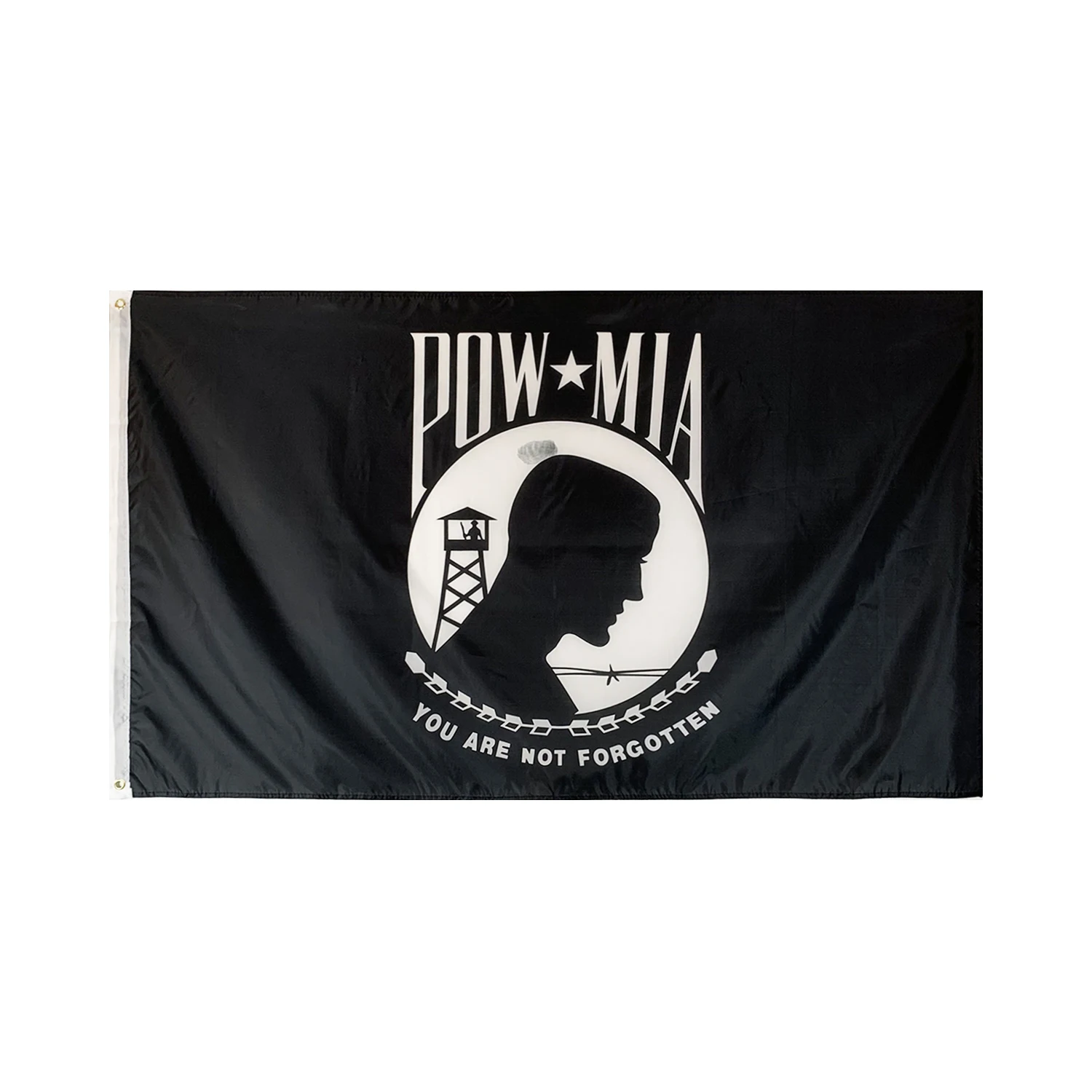

Flagnshow 90x150cm 3x5ft POW MIA Flags and Banners USA Army Flag for Decoration