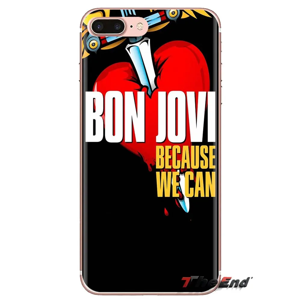Мягкие прозрачные чехлы band bon jovi для iPod Touch Apple iPhone 4 4s 5 5S SE 5C 6 6S 7 8 X XR XS Plus MAX |