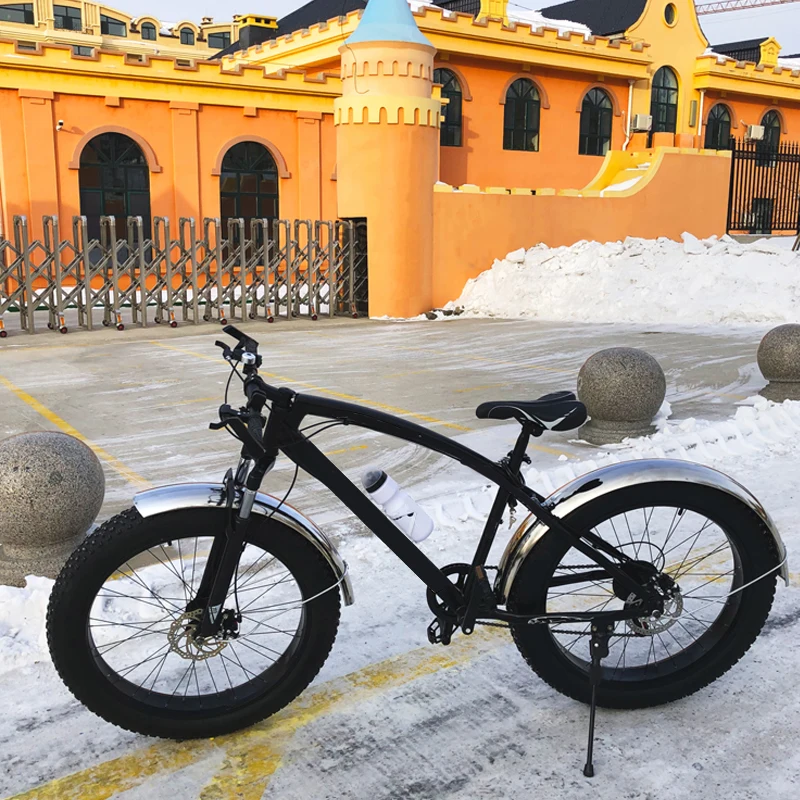 

Road Mountain Bicycle Front/Rear 26/24/28 Inch MTB Mudguard Sull Coverage Wings for Fat Snow Bike Mountain Bike Accessories