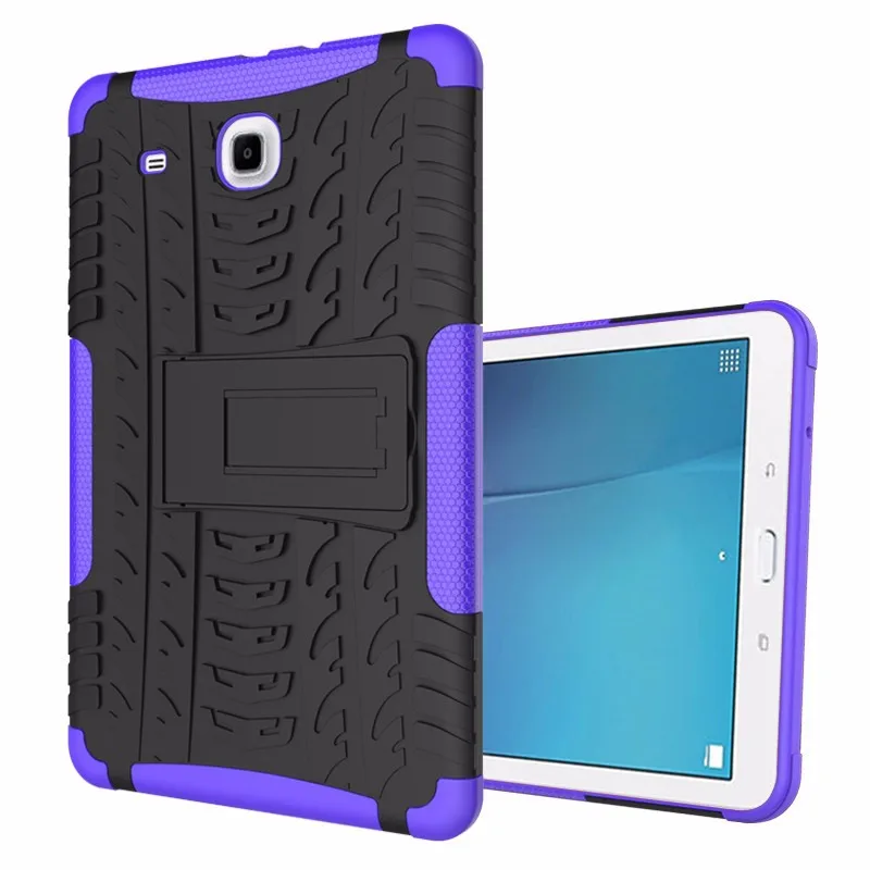 Жесткий чехол для Samsung Galaxy Tab E 9 6 sm-T560 T561 ПК резиновая подставка планшета задней