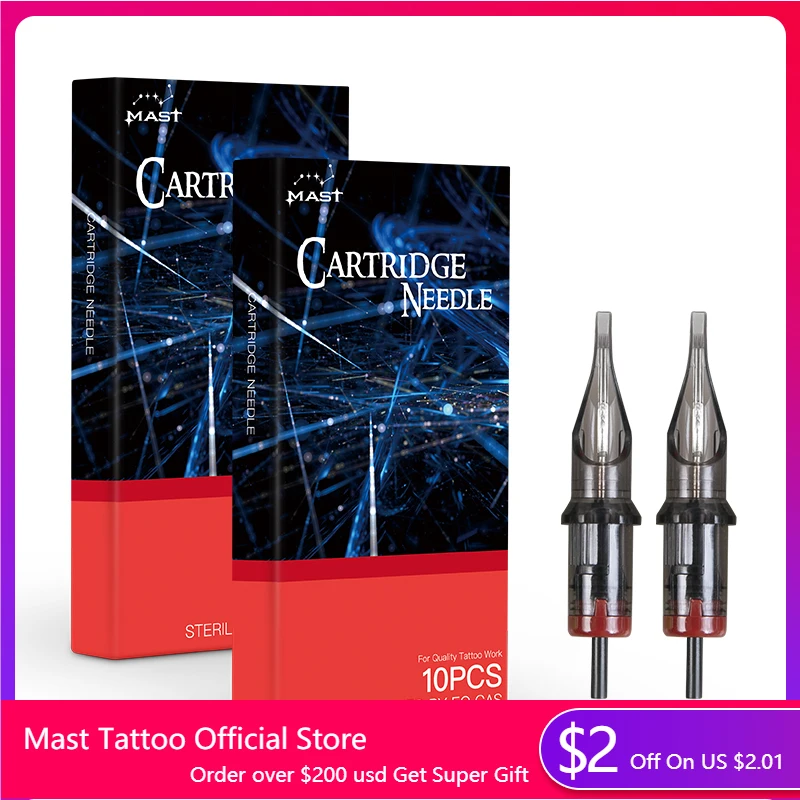 Одноразовые Стерильные изогнутые иглы для картриджей татуировок|Иглы тату| |
