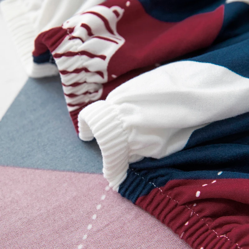 Современный клетчатый Эластичный секционный угловой чехол Afervor для дивана