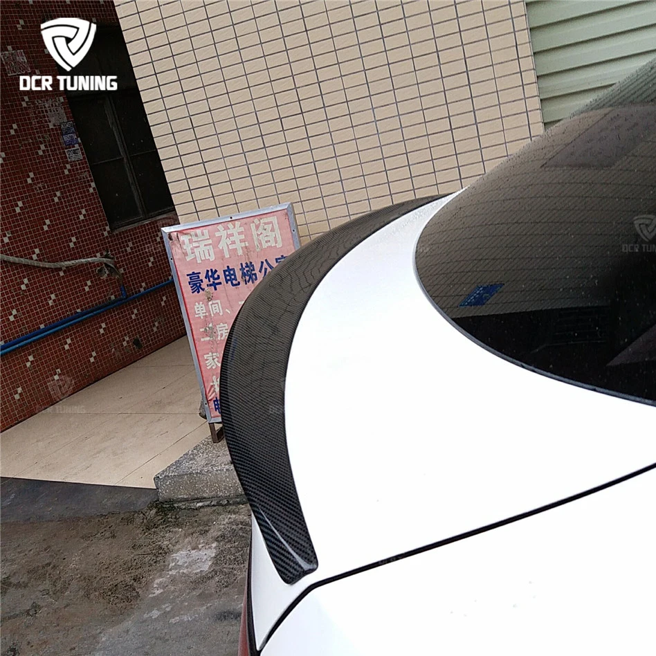 Задний спойлер для багажника из углеродного волокна Mercedes GLE coupe Benz class W166 GLE63 AMG 300 400