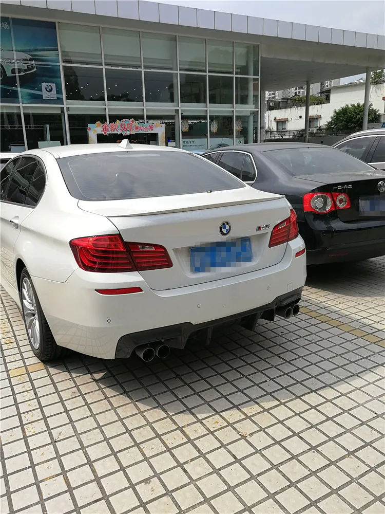 Спойлер для F10 F18 2012 2015 BMW 5 series 520i 320li 525li 528i спойлер из АБС пластика цвет заднего