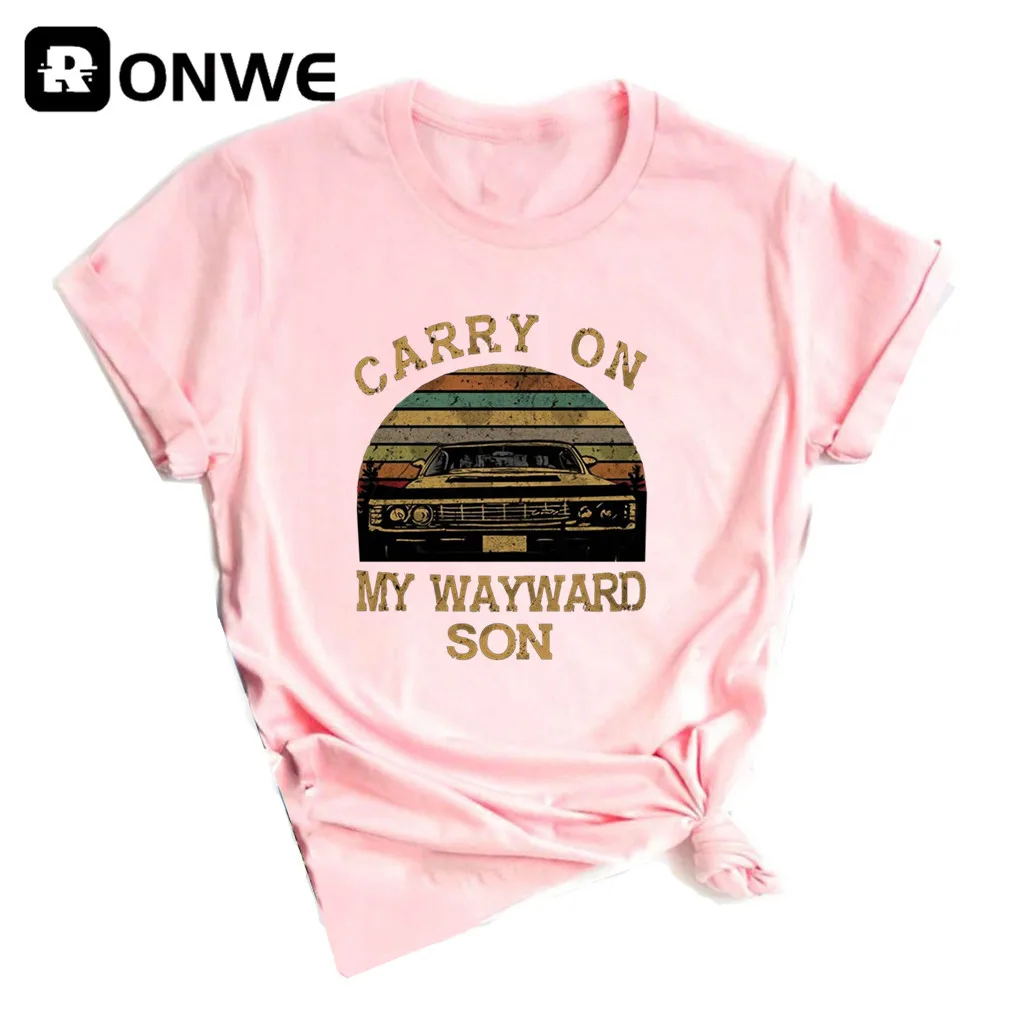 Женская футболка с коротким рукавом принтом и | одежда