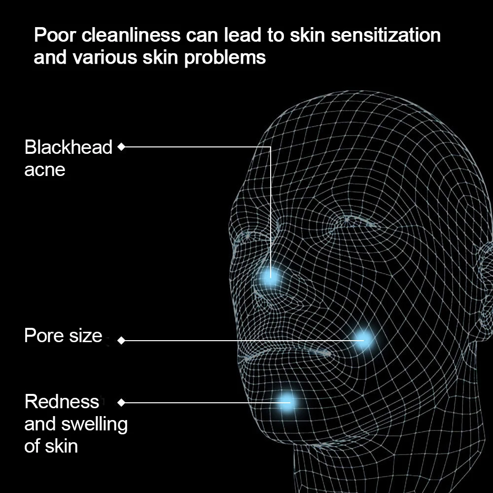 

Electric Facial Pore Cleaner Exfoliator Face Blackhead Remover Acne Vacuum Deep Cleansing Suction Machine Needles Extractor