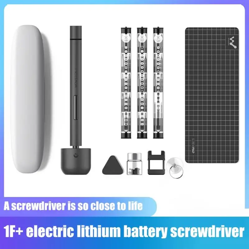 

1F + 64 в 1 Мини электрическая отвертка набор с 56 головок винта Перезаряжаемые Двухрежимная Беспроводная LED Мощность отвертка с светильник