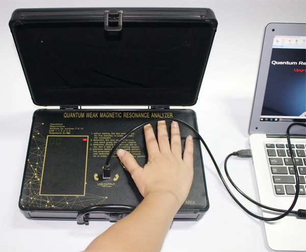 

New design health analysis infrared touch quantum resonance magnetic analyzer