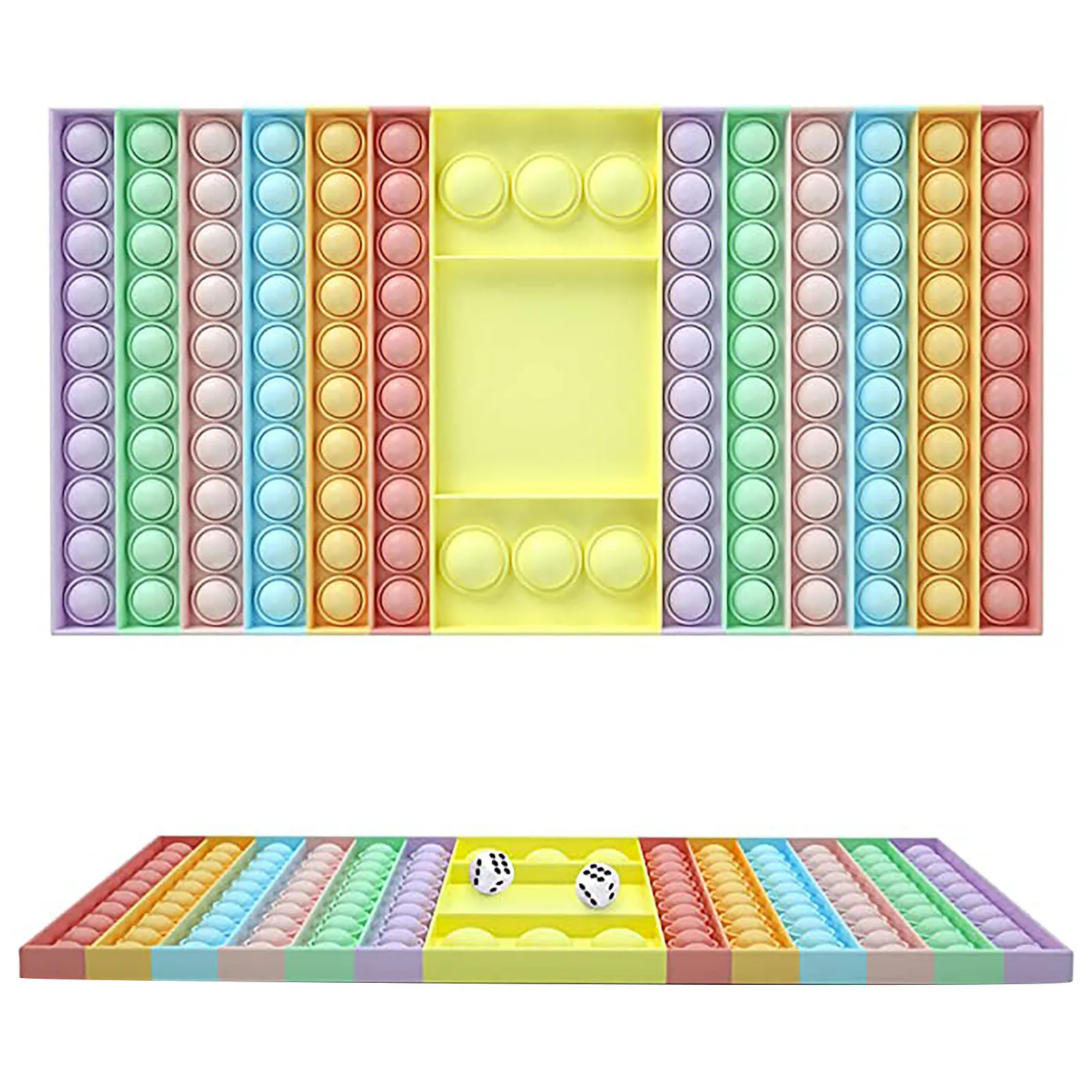 

Big Size Fidget Toys Simple Dimple Push It For Schoolbag Board Pendant Hot Adult Stress Relief Toy Family Table Board Games