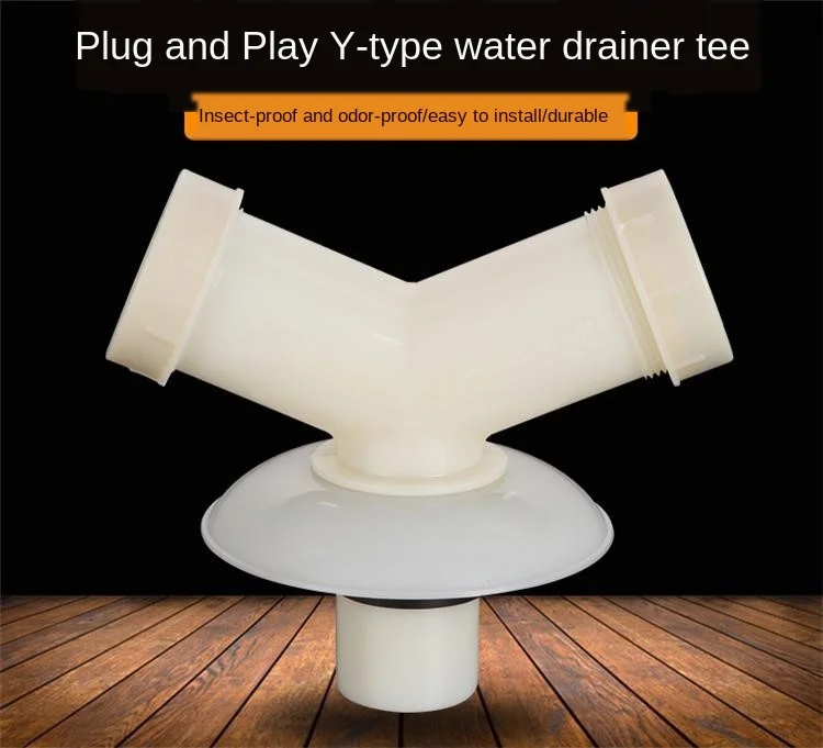 Wonderlife канализационная труба с тремя головками мойка труб 50 герметичных 40