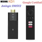 ТВ-приставка Mecool KD1, Android 10, Amlogic S905Y2, 2 + 16 ГБ, 2,4 ГГц и 5G, двойной Wi-Fi, BT 4,2, сертифицированный Google, 1080P, H.265, 4K, 5 шт.