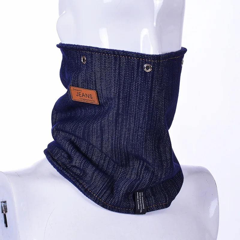 2019 джинсовый флисовый двойной слой плюс бархатный утепленный нагрудник