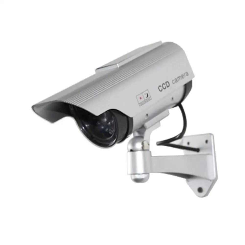 Фальшивый манекен на солнечной батарее камера видеонаблюдения с датчиком