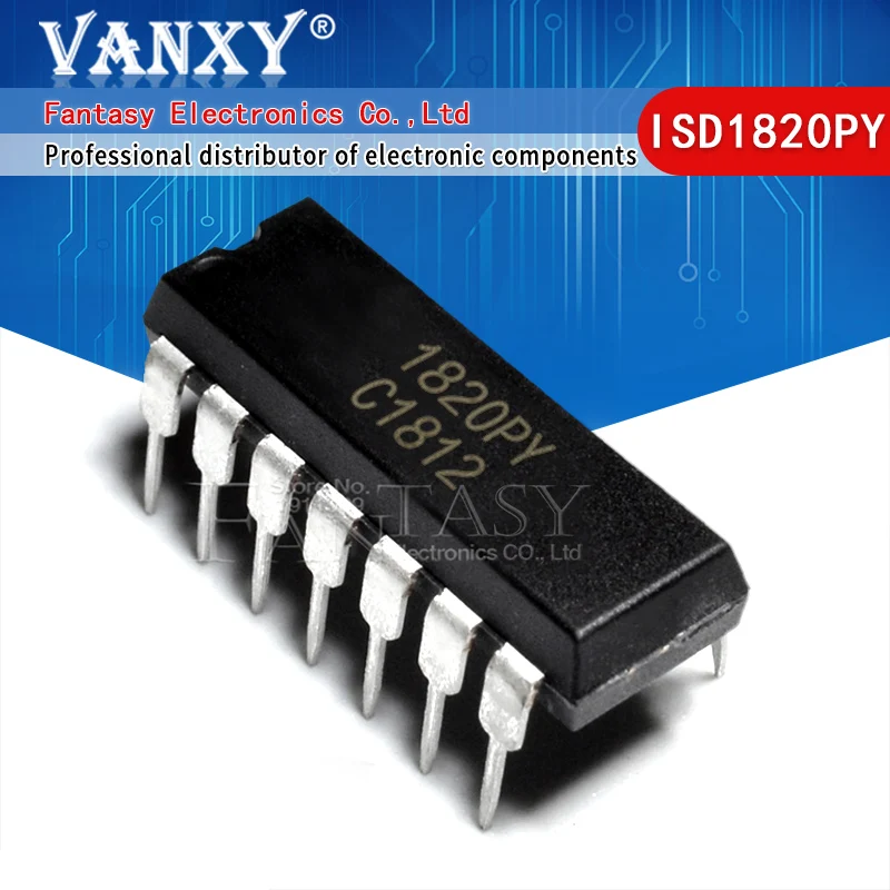 

50 шт. ISD1820PY DIP14 ISD1820 DIP 1820PY DIP-14 Новый и оригинальный IC