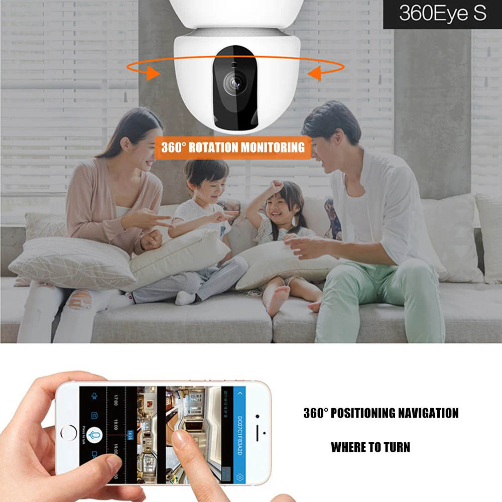 

FDBRO Mini 2MP PT ip- 360 , , , , 1080P, WIFI