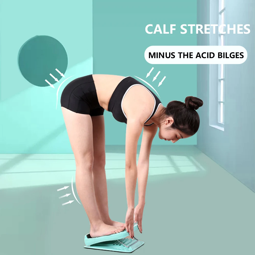 

Magnet Incline Board Fitness Pedal Portable Slant Board Foot Stretch Wedge Board Massage Stretcher for Fitness Indoor Outdoor