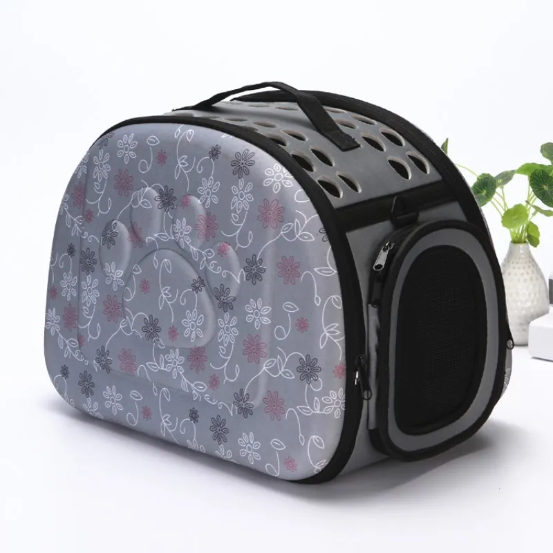 

NEW Pure Color Pet Carrier Bag Portable Outdoor Cat Foldable Dog Travel Pet EVA Bag Puppy Carrying Shoulder Dog Bags