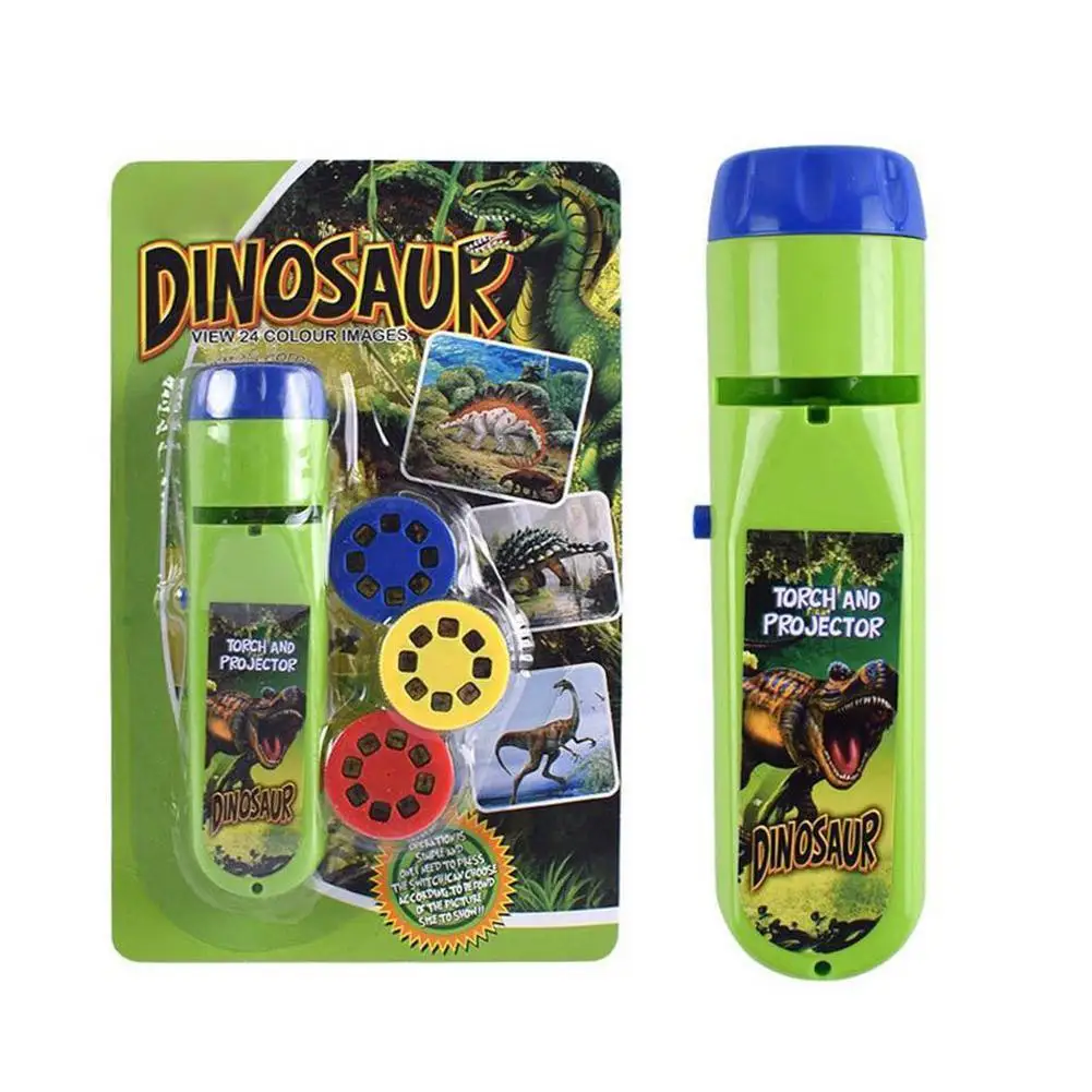

Children's Dinosaur Mini Luminous Projector Toys Early Education Childhood Xmas Projector Baby Gift Sleeping Flashlight Sto B2R8